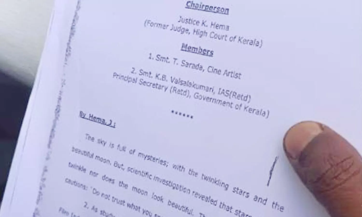 ഹേമ കമീഷൻ റിപ്പോർട്ട്​ ചർച്ച ചെയ്യാൻ സിനിമ കോൺക്ലേവ്​ നടത്തുമെന്ന്