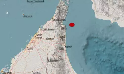 ഭൂ​ച​ല​ന​ത്തി​ന്‍റെ പ്ര​ഭ​വ​സ്ഥാ​നം