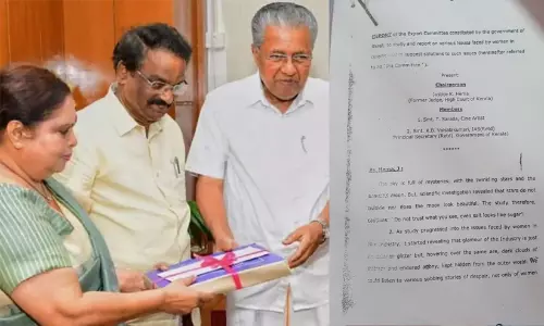 ‘ആലിംഗന സീൻ 17 തവണ വരെ എടുപ്പിച്ചു, മുറികളിൽ മുട്ടൽ പതിവ്’ -ഹേമ കമ്മിറ്റി റിപ്പോർട്ടിൽ ഞെട്ടിക്കുന്ന വിവരങ്ങൾ