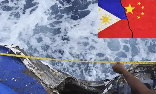 തർക്ക പ്രദേശത്ത് ചൈനീസ് -ഫിലിപ്പൈനി കപ്പൽ കൂട്ടിയിടിച്ചു; പരസ്പരം ആരോപണമുന്നയിച്ച് ഇരുരാജ്യങ്ങളും