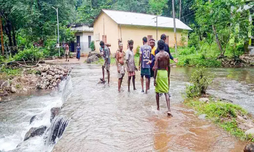 പുഞ്ചക്കൊല്ലി ആദിവാസി നഗറിന് ഭീഷണി പുഞ്ചക്കൊല്ലി ആദിവാസി നഗറിന് ഭീഷണി
