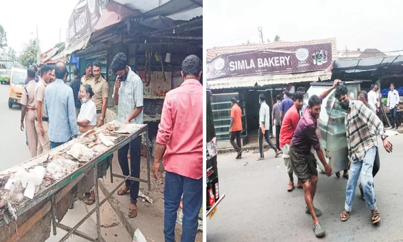 ആ​ല​പ്പു​ഴ കോടതിപ്പാലം പുനർനിർമാണം; 11 വ്യാപാര സ്ഥാപനങ്ങൾ ഒഴിപ്പിച്ചു