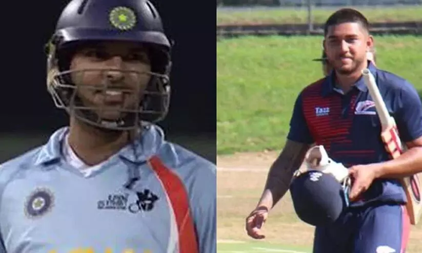 ഒരോവറിൽ പിറന്നത് 39 റൺസ്!; യുവരാജ് സിങ്ങിന്റെ റെക്കോഡ് ഇനി പഴങ്കഥ -വിഡിയോ