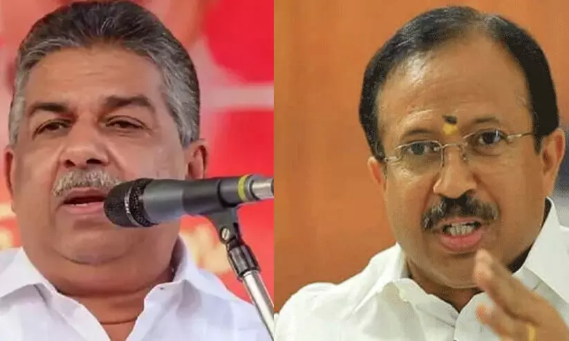 ലൈംഗിക കുറ്റകൃത്യങ്ങൾ മറച്ചുപിടിച്ച മന്ത്രി സജി ചെറിയാന്‍ രാജിവെക്കണമെന്ന് വി. മുരളീധരൻ