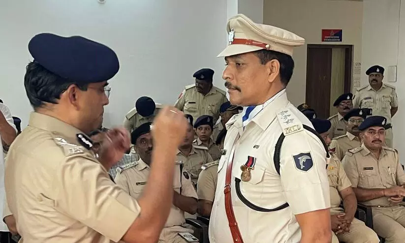 കെ.കെ സലീമിന് രാഷ്ട്രപതിയുടെ പൊലീസ് മെഡൽ