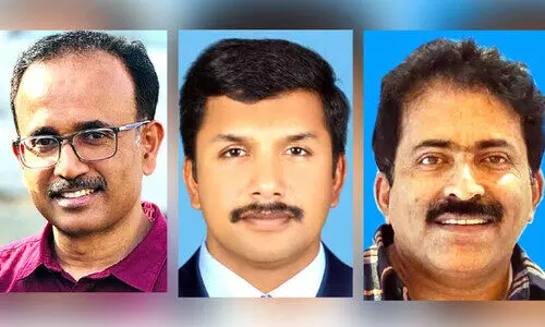 റ​ഫീ​ഖ് പ​യ്യ​ന്നൂ​ർ, മു​ബാ​റ​ക് പൊ​ന്നാ​നി,  ഗ​ഫൂ​ർ തൃ​ത്താ​ല