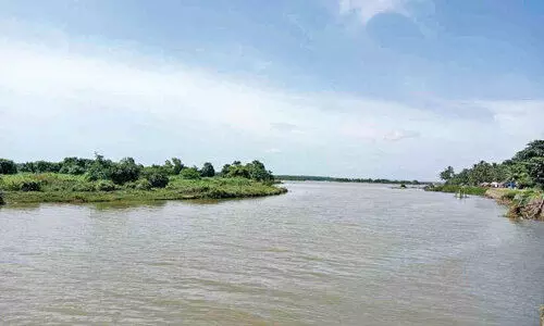 പുഴയിൽ ജലനിരപ്പുയരുന്നതിന് മുമ്പേ വെള്ളം കയറും; അപകട സാധ്യത മേഖലയായി ഈശ്വരമംഗലം പുഴയിൽ ജലനിരപ്പുയരുന്നതിന് മുമ്പേ വെള്ളം കയറും; അപകട സാധ്യത മേഖലയായി ഈശ്വരമംഗലം