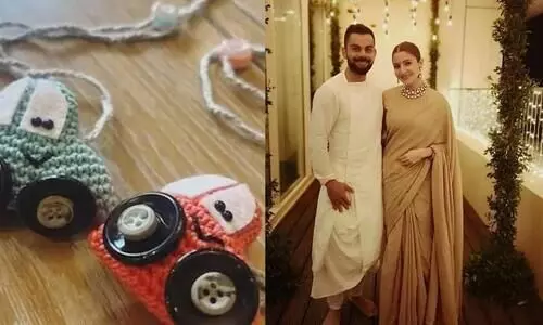 Anushka Sharmas Son Akaay Celebrates 1st Raksha Bandhan With Vamika in London, Pic Goes Viral