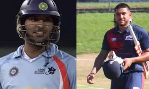 ഒരോവറിൽ പിറന്നത് 39 റൺസ്!; യുവരാജ് സിങ്ങിന്റെ റെക്കോഡ് ഇനി പഴങ്കഥ -വിഡിയോ