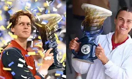 സിൻസിനാറ്റി ഓപൺ കിരീടങ്ങൾ സിന്നറിനും സബലെങ്കക്കും