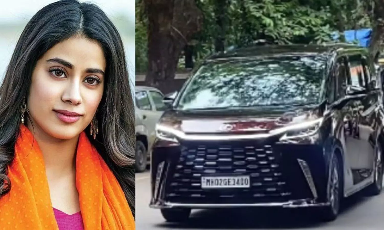 റേഞ്ച് റോവറിന് പിന്നാലെ ലെക്‌സസ് എം.പി.വിയും സ്വന്തം ഗരേജിലെത്തിച്ച് ജാന്‍വി കപൂര്‍