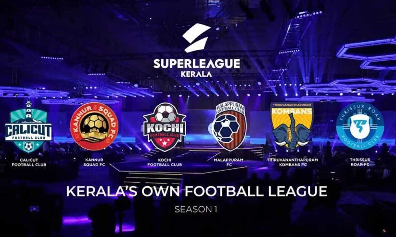 സൂപ്പർ ലീഗ് കേരളക്ക് സെപ്റ്റംബർ ഏഴിന് തുടക്കം; ഉദ്ഘാടന പോരാട്ടം കൊച്ചി ഫോഴ്‌സ എഫ്.സിയും മലപ്പുറം എഫ്.സിയും തമ്മിൽ