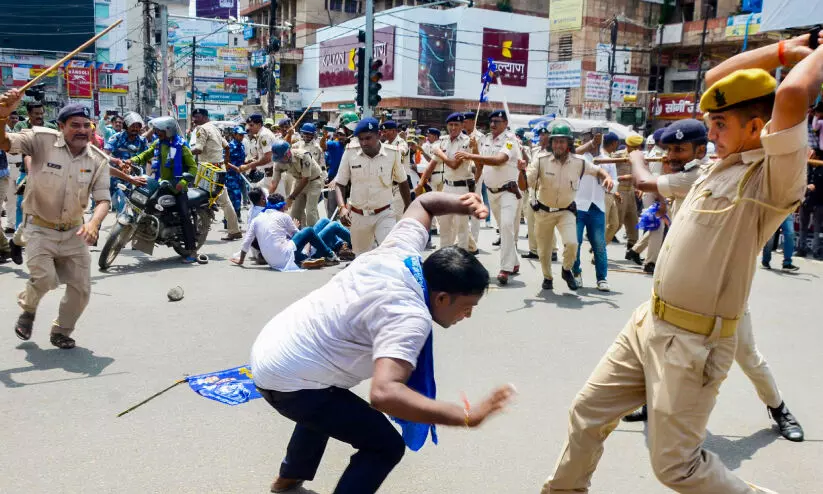 ഭാരത് ബന്ദ് ചിലയിടങ്ങളിൽ; ബിഹാറിൽ ലാത്തിച്ചാർജ്
