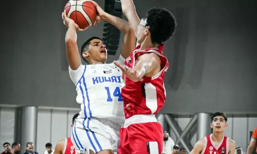 അ​ണ്ട​ർ 15 ഗ​ൾ​ഫ് ബാ​സ്‌​ക്ക​റ്റ്‌ ബാ​ൾ