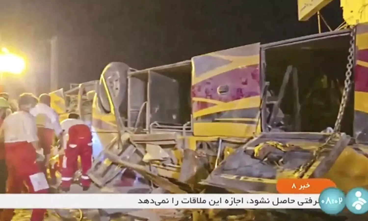 ഇറാനിൽ തീർത്ഥാടകർ സഞ്ചരിച്ച ബസ് കൊക്കയിലേക്ക് മറിഞ്ഞു; 28 മരണം