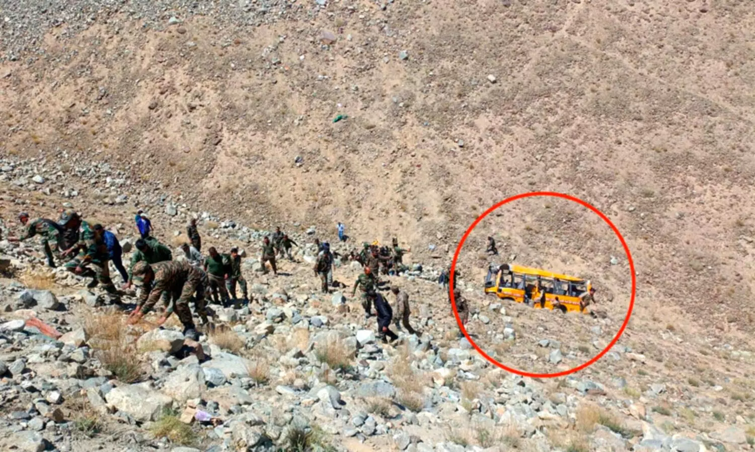 Leh bus accident