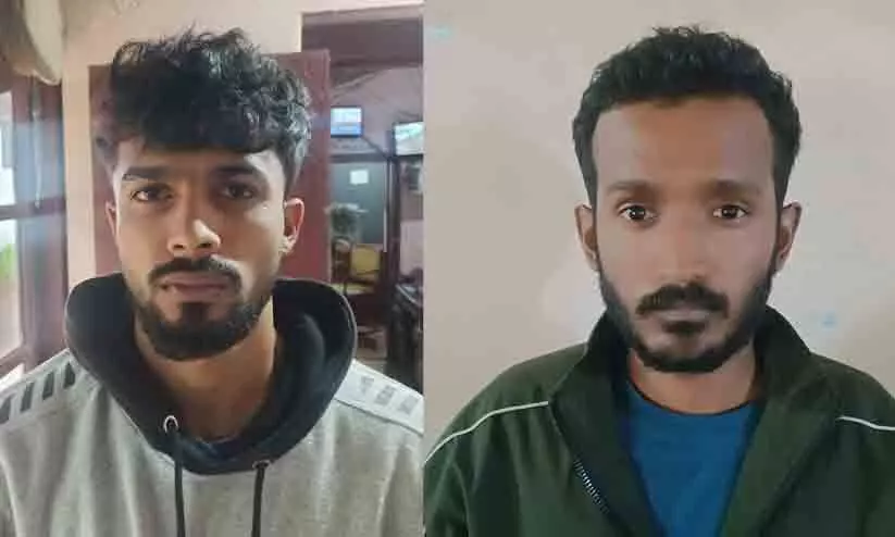 എം.ഡി.എം.എയുമായി രണ്ടു യുവാക്കൾ പിടിയിൽ