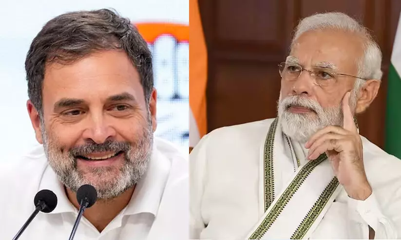 മോദിയുടെ ആത്മവിശ്വാസം കോൺഗ്രസ് തകർത്തു; അദ്ദേഹം വളരെയധികം മാനസിക സമ്മർദം അനുഭവിക്കുന്നു -രാഹുൽ ഗാന്ധി