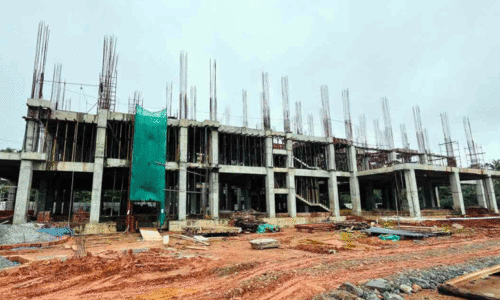 അമ്മയും കുഞ്ഞും ആശുപത്രി നിർമാണം പുരോഗമിക്കുന്നു