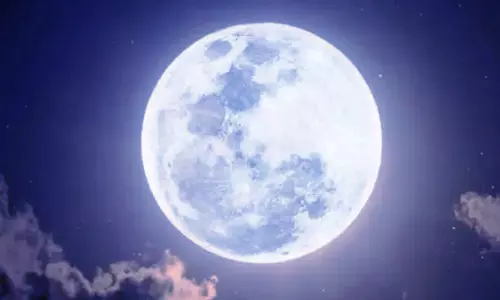 സൂ​പ്പ​ർ ബ്ലൂ ​മൂ​ൺ