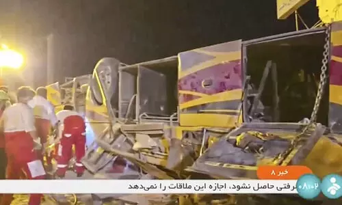 ഇറാനിൽ തീർത്ഥാടകർ സഞ്ചരിച്ച ബസ് കൊക്കയിലേക്ക് മറിഞ്ഞു; 28 മരണം