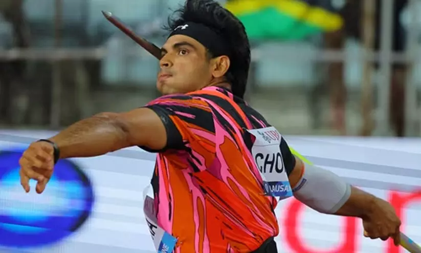 പാരിസിലെ ദൂരം ലോസാനിൽ മറികടന്ന് നീരജ് ചോപ്ര; ഡയമണ്ട് ലീഗിൽ രണ്ടാം സ്ഥാനം പാരിസിലെ ദൂരം ലോസാനിൽ മറികടന്ന് നീരജ് ചോപ്ര; ഡയമണ്ട് ലീഗിൽ രണ്ടാം സ്ഥാനം