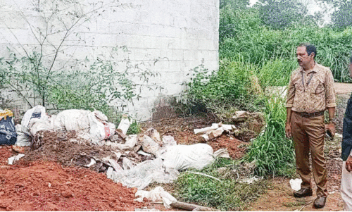 പ്ലാ​സ്റ്റി​ക് മാ​ലി​ന്യം പൊ​തു​സ്ഥ​ല​ത്ത് ത​ള്ളി​യ സ്ഥാ​പ​ന​ങ്ങ​ൾ​ക്കെ​തി​രെ പി​ഴ