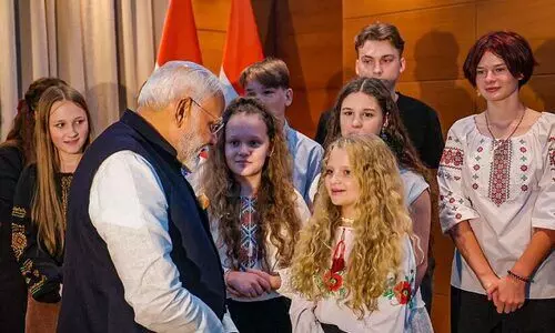 യുദ്ധം കുട്ടികൾക്ക് വിനാശം -മോദി