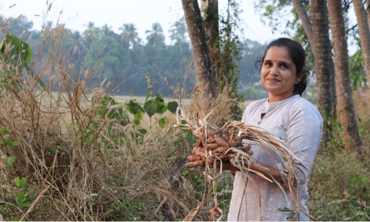 കാഴ്ചപരിമിതിക്കിടയിലും കുർക്കുമിൻ ഉൽപന്ന നിർമാണത്തിൽ വിജയഗാഥ രചിച്ച് ഗീത