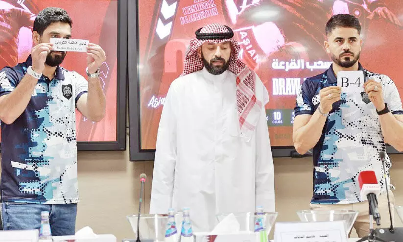 ഏഷ്യൻ ക്ലബ് ഹാൻഡ്ബാൾ നറുക്കെടുപ്പ് ഏഷ്യൻ ക്ലബ് ഹാൻഡ്ബാൾ നറുക്കെടുപ്പ്