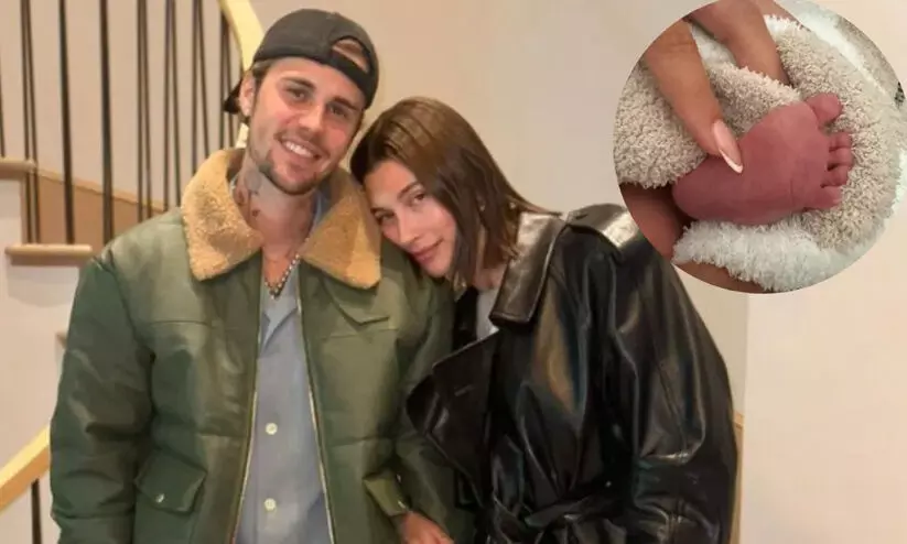 ജസ്റ്റിൻ ബീബറിനും ഹെയ്ലിക്കും ആൺകുഞ്ഞ് പിറന്നു; പേര് വെളിപ്പെടുത്തി താരം ജസ്റ്റിൻ ബീബറിനും ഹെയ്ലിക്കും ആൺകുഞ്ഞ് പിറന്നു; പേര് വെളിപ്പെടുത്തി താരം