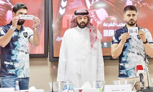 ഏ​ഷ്യ​ൻ ക്ല​ബ് ഹാ​ൻ​ഡ്ബാ​ൾ ന​റു​ക്കെ​ടു​പ്പ്