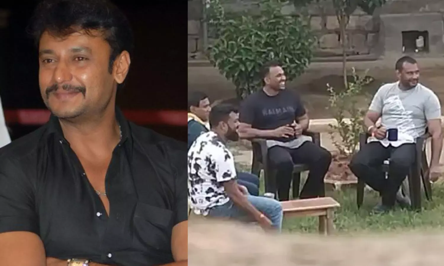 കൊലക്കേസ് പ്രതിയായ നടൻ ദർശന് ജയിലിൽ വി.വി.ഐ.പി പരിഗണന; ദൃശ്യങ്ങൾ പുറത്ത്