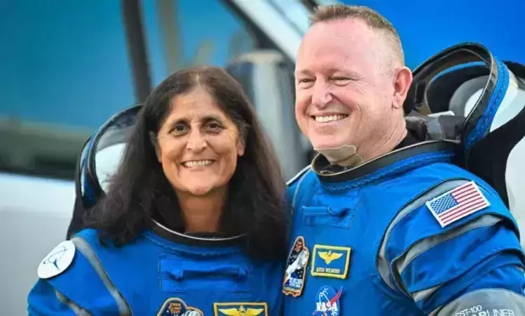 സുനിത വില്യംസും വിൽമോറും 2025 ഫെബ്രുവരിയിൽ ബഹിരാകാശനിലയത്തിൽ നിന്നും മടങ്ങുമെന്ന് നാസ സുനിത വില്യംസും വിൽമോറും 2025 ഫെബ്രുവരിയിൽ ബഹിരാകാശനിലയത്തിൽ നിന്നും മടങ്ങുമെന്ന് നാസ