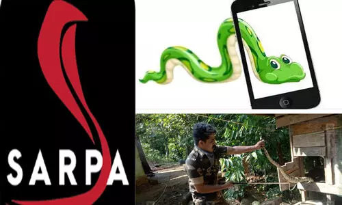 പാമ്പുകളെ ശാസ്ത്രീയമായി കൈകാര്യം ചെയ്യാൻ പരിശീലനം ലഭിച്ചവരിൽ ഭൂരിഭാഗവും സർപ്പ ആപ്പിൽ രജിസ്‌റ്റർ ചെയ്തിട്ടില്ലെന്ന് റിപ്പോർട്ട്