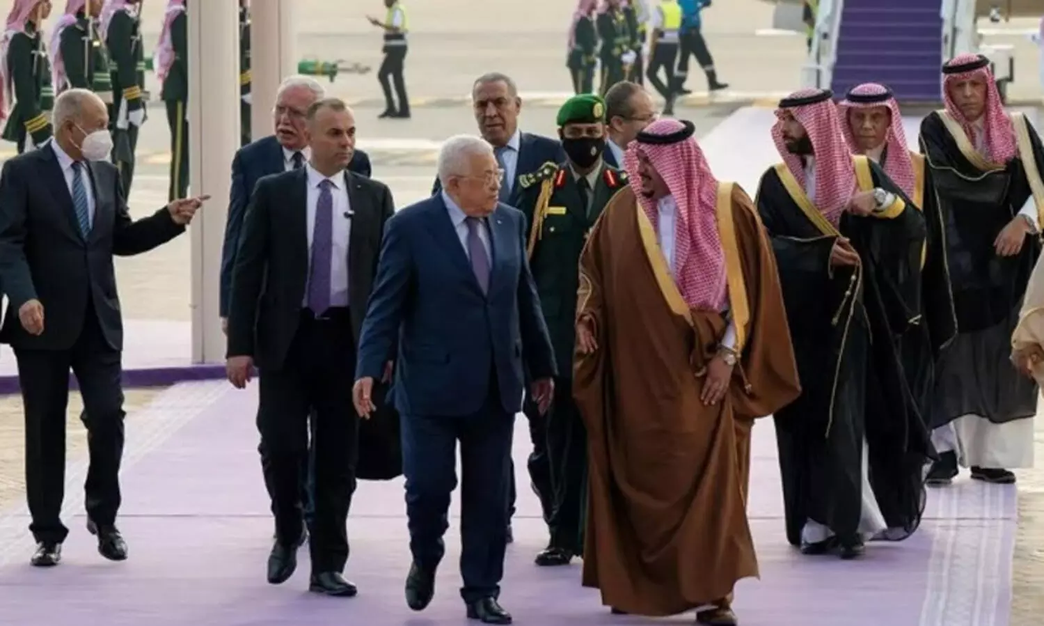 ഫലസ്​തീൻ പ്രസിഡൻറ്​ റിയാദിൽ; ഉന്നതരുമായി കൂടിക്കാഴ്ച നടത്തും