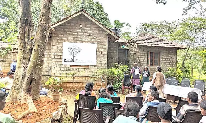Kaanu Adivasi knowledge center inauguration Kaanu Adivasi knowledge center inauguration