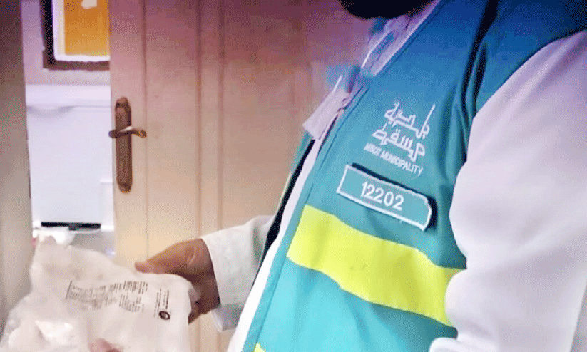 Unauthorized food warehouse