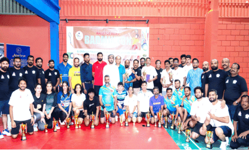 Badminton tournament,