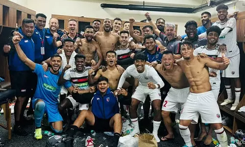 ഷി​ല്ലോ​ങ് എ​ഫ്.​സി​യെ തകർത്ത് നോർത്ത് ഈസ്റ്റ് ഫൈനലിൽ