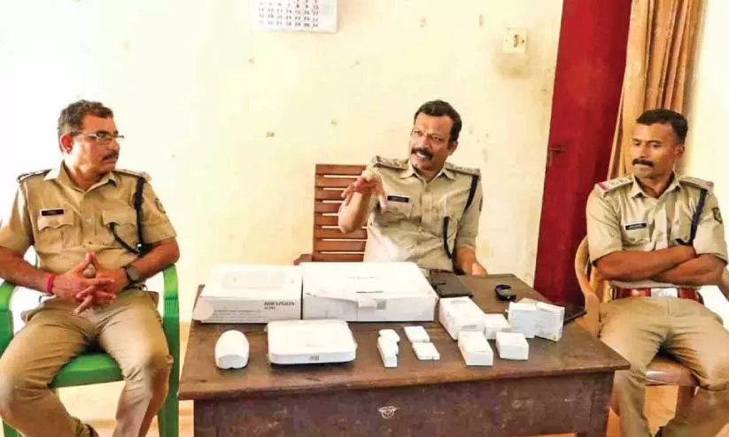 Anti theft alarm scheme Anti theft alarm scheme