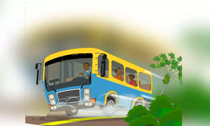 സ്റ്റോ​പ്പി​ൽ നി​ർ​ത്താ​തെ ദീ​ർ​ഘ​ദൂ​ര ബ​സു​ക​ൾ