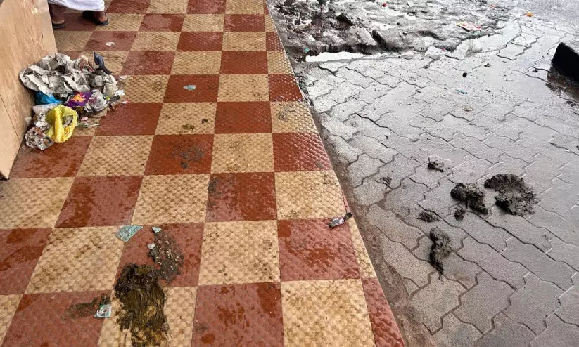 ഇവിടം വൃ​ത്തി​യാ​ക്കാ​ൻ ആ​ളി​ല്ലേ?