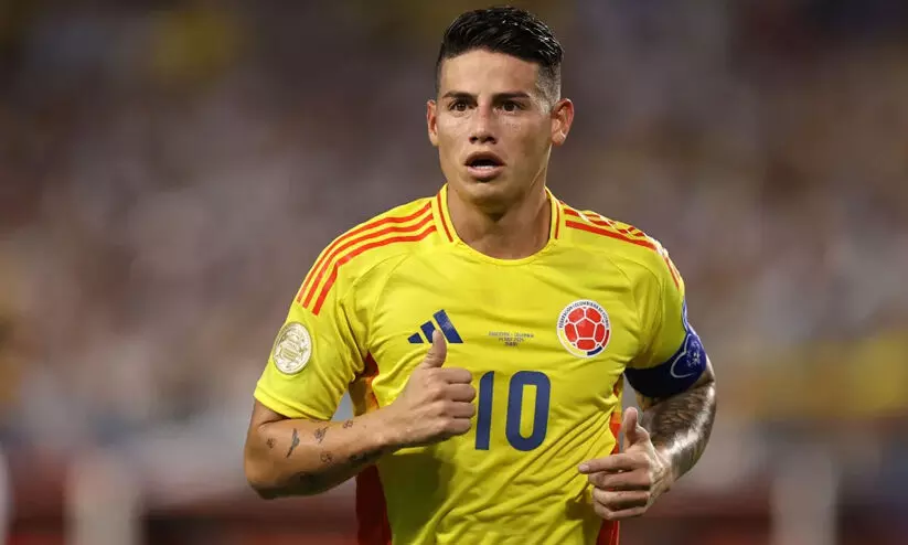 റയലിനൊപ്പമല്ല, എതിരാളികൾക്കൊപ്പം; ജയിംസ് റോഡ്രിഗസ് വീണ്ടും ലാലിഗയിൽ