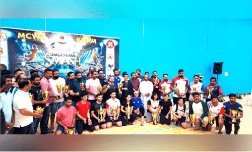 Malankara smash  Badminton tournament