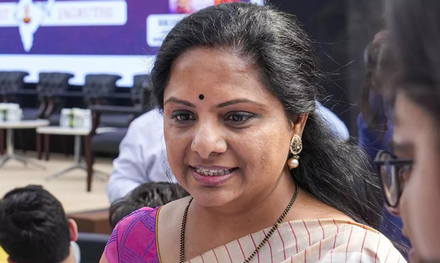 അഞ്ച് മാസങ്ങൾക്കുശേഷം ജയിലിൽ നിന്നിറങ്ങി കെ. കവിത