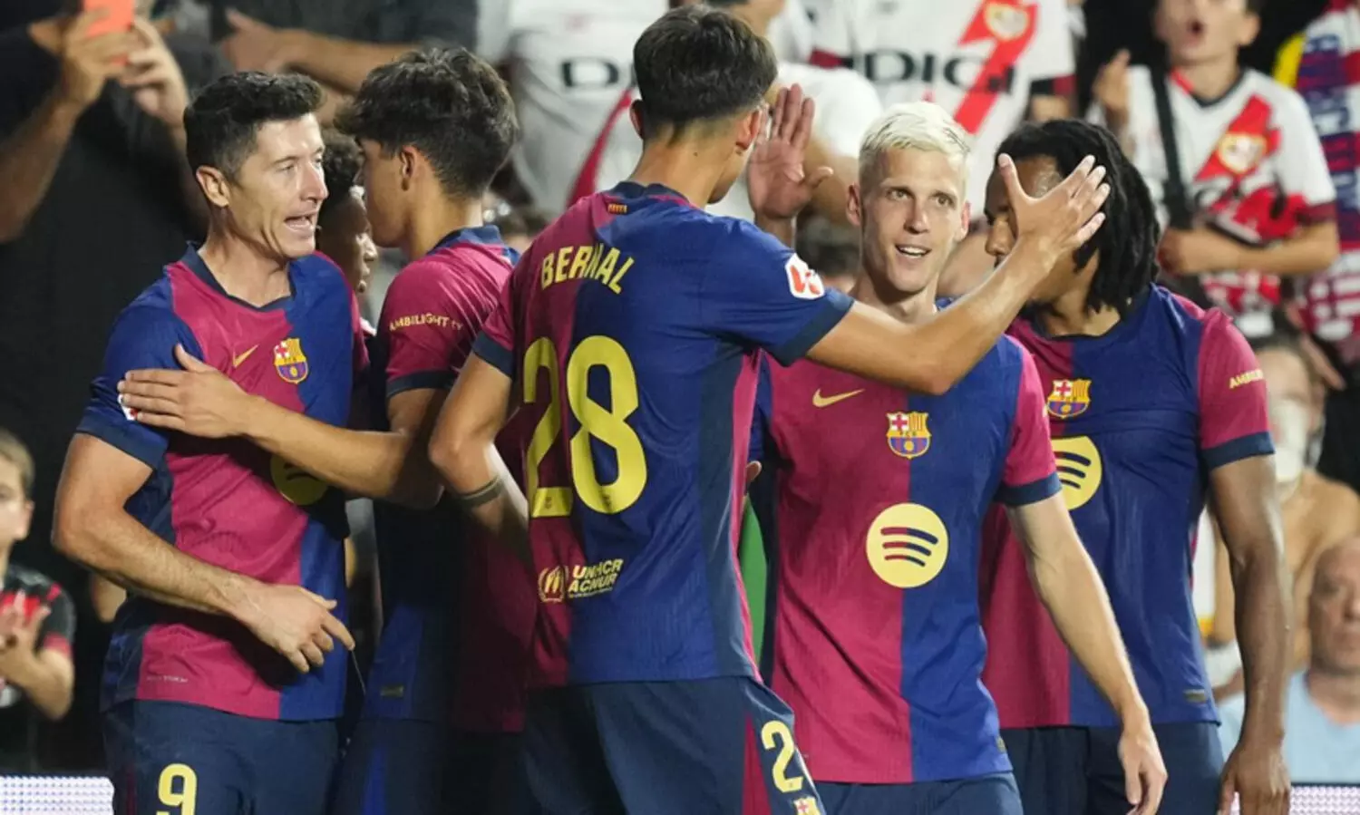 ഒൽമോ അരങ്ങേറി; ബാഴ്സക്ക് ജയം