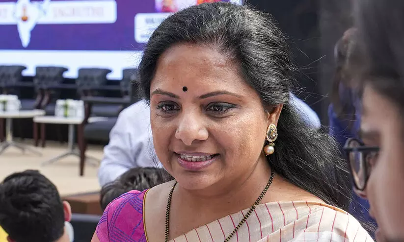 അഞ്ച് മാസങ്ങൾക്കുശേഷം ജയിലിൽ നിന്നിറങ്ങി കെ. കവിത