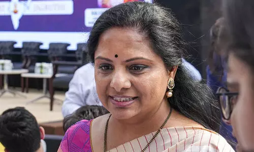 അഞ്ച് മാസങ്ങൾക്കുശേഷം ജയിലിൽ നിന്നിറങ്ങി കെ. കവിത