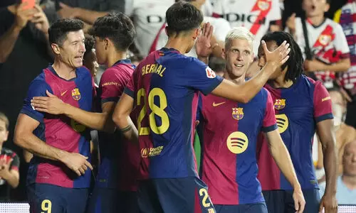 ഒൽമോ അരങ്ങേറി; ബാഴ്സക്ക് ജയം